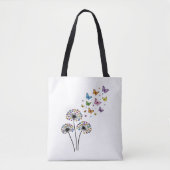 Dandelion butterfly flow tasche (Vorderseite)
