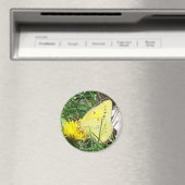 Dandelion Butterfly Magnet (In Situ (Geschirrspüler))