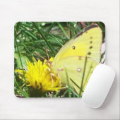 Dandelion Butterfly Mousepad (Mit Mouse)