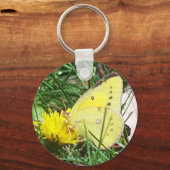Dandelion Butterfly Schlüsselanhänger (Vorderseite)