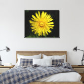 Dandelion Canvas Print Leinwanddruck (Insitu (Schlafzimmer))