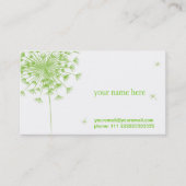 Dandelion card visitenkarte (Vorderseite)