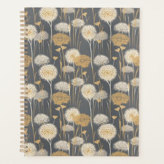 Dandelion Chiyogami Planner Planer (Vorderseite)
