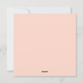 Dandelion Dandies Print Design Feiertagskarte (Rückseite)