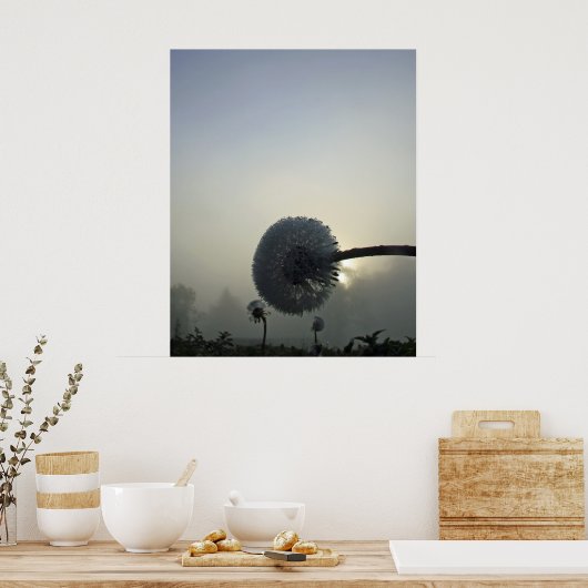 Dandelion Dawn Poster (Küche)
