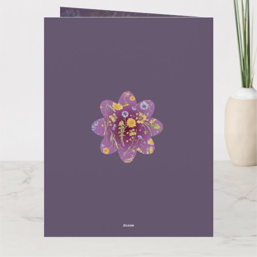 Dandelion Delight Karte (Rückseite)