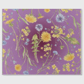 Dandelion Delight Wrapping Paper Geschenkpapier (Flach)