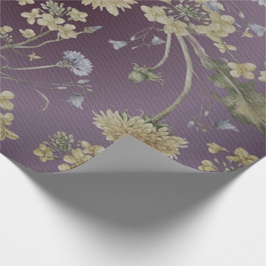 Dandelion Delight Wrapping Paper Geschenkpapier (Ecke)