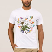 Dandelion Dragon Blume, Dragon Lover unisex T-Shirt (Vorderseite)