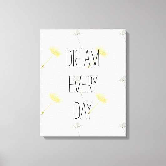 Dandelion Dream Leinwanddruck (Vorderseite)