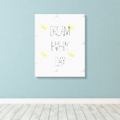 Dandelion Dream Leinwanddruck (Insitu (Holzboden))