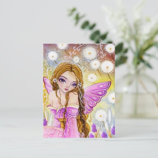 Dandelion Dream - Postkarte (Stehend Vorderseite)