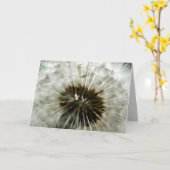 Dandelion Dreams Card Karte (Gelbe Blume)