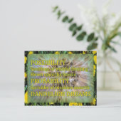 Dandelion Dreams Postkarte (Stehend Vorderseite)