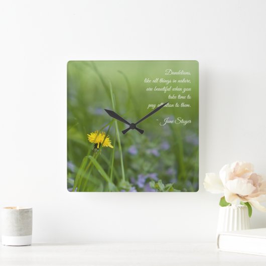 Dandelion Dreams Wall Art / Uhren (Zuhause)