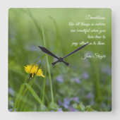 Dandelion Dreams Wall Art / Uhren (Vorderseite)