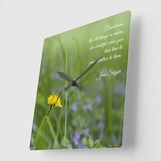 Dandelion Dreams Wall Art / Uhren (Winkel)