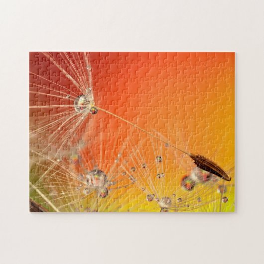 Dandelion Drops Puzzle-Geschenk Puzzle (Horizontal)