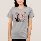 Dandelion Fairy Tri-Blend Shirt (Vorderseite)