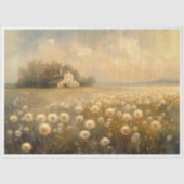 Dandelion Fields Seidenpapier (Vorderseite)