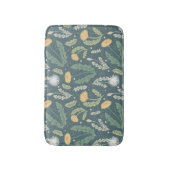 Dandelion Floral Weed Muster Badematte (Vorderseite Vertikal)