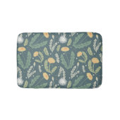 Dandelion Floral Weed Muster Badematte (Vorderseite)