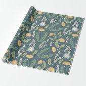 Dandelion Floral Weed Muster Geschenkpapier (Ungerollt)