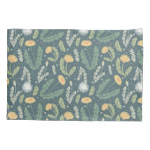 Dandelion Floral Weed Muster Kissenbezug (Rückseite)