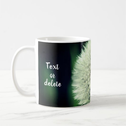 Dandelion Fluff Personalisiert Kaffeetasse (Links)