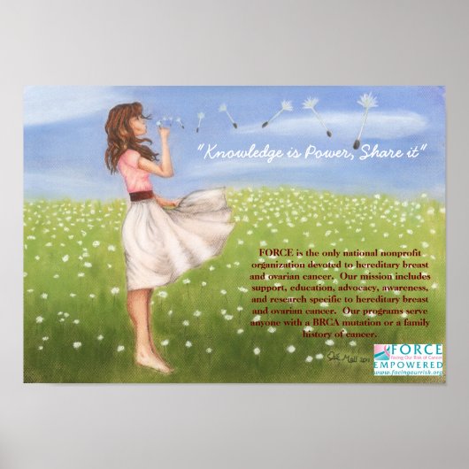 Dandelion FORCE Poster (Vorne)