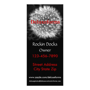 Dandelion Fuzz Werbekarte