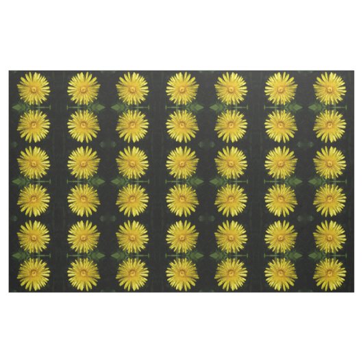 Dandelion Gemustertes Gewebe aus Blumen Stoff (Fat Quarter (45,7 x 55,9 cm))