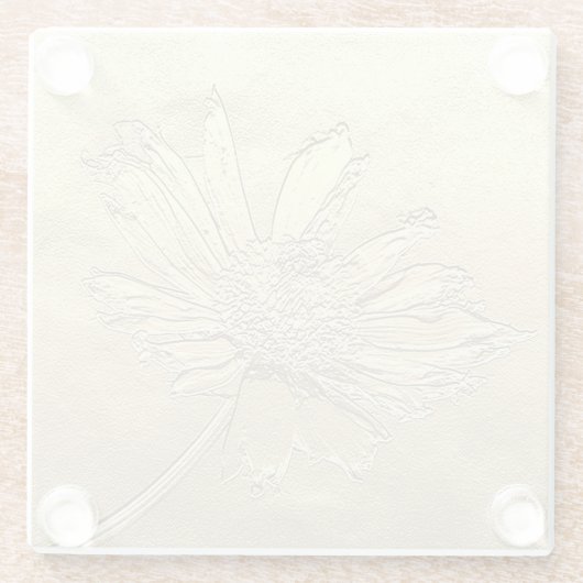 Dandelion glass coaster glasuntersetzer (Rückseite)