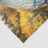 Dandelion Globe Seidenpapier (Ausschnitt)