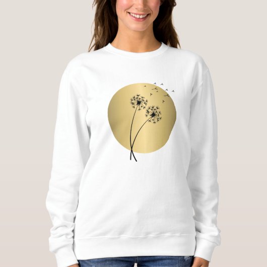 Dandelion Gold Sweatshirt (Vorderseite)