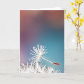 Dandelion Grußkarte Karte (Gelbe Blume)