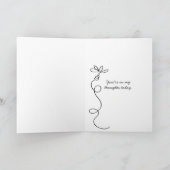 Dandelion hallo/think you karte (Innenseite)