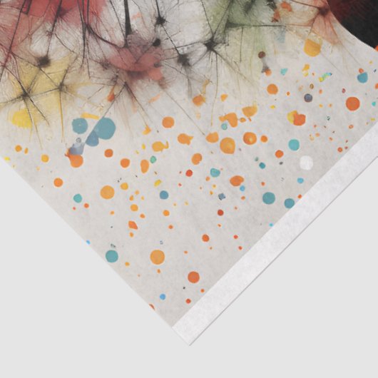 Dandelion Harmony in Bloom Decoupage Seidenpapier (Ausschnitt)