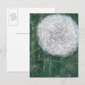 Dandelion Head 2008 Postkarte (Vorne/Hinten)