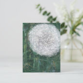 Dandelion Head 2008 Postkarte (Stehend Vorderseite)