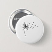 Dandelion Hockey Stick Shirt For Field Hockey Play Button (Vorne & Hinten)