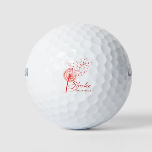 Dandelion I bin ein Überlebender, die Blume des St Golfball (Vorderseite)