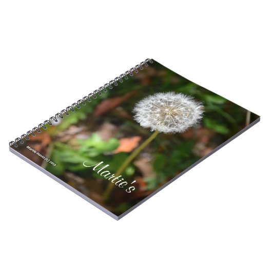 Dandelion Journal Notizblock (Linke Seite)