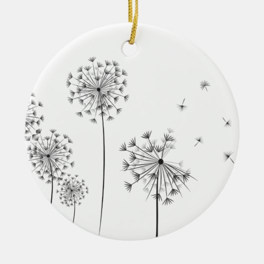 Dandelion Keramikornament (Vorne)