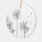 Dandelion Keramikornament (Links)