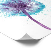 Dandelion Kitchen Art Poster (Ecke)
