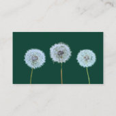 Dandelion Lawn Care Landscaper Visitenkarte (Rückseite)