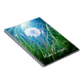 Dandelion Macro Notizblock (Rechte Seite)