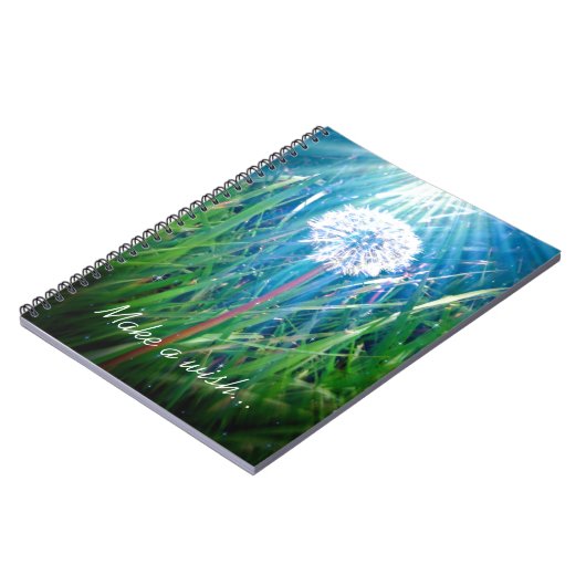 Dandelion Macro Notizblock (Linke Seite)