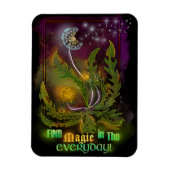 Dandelion Magic im Alltag! Magnet (Vertikal)